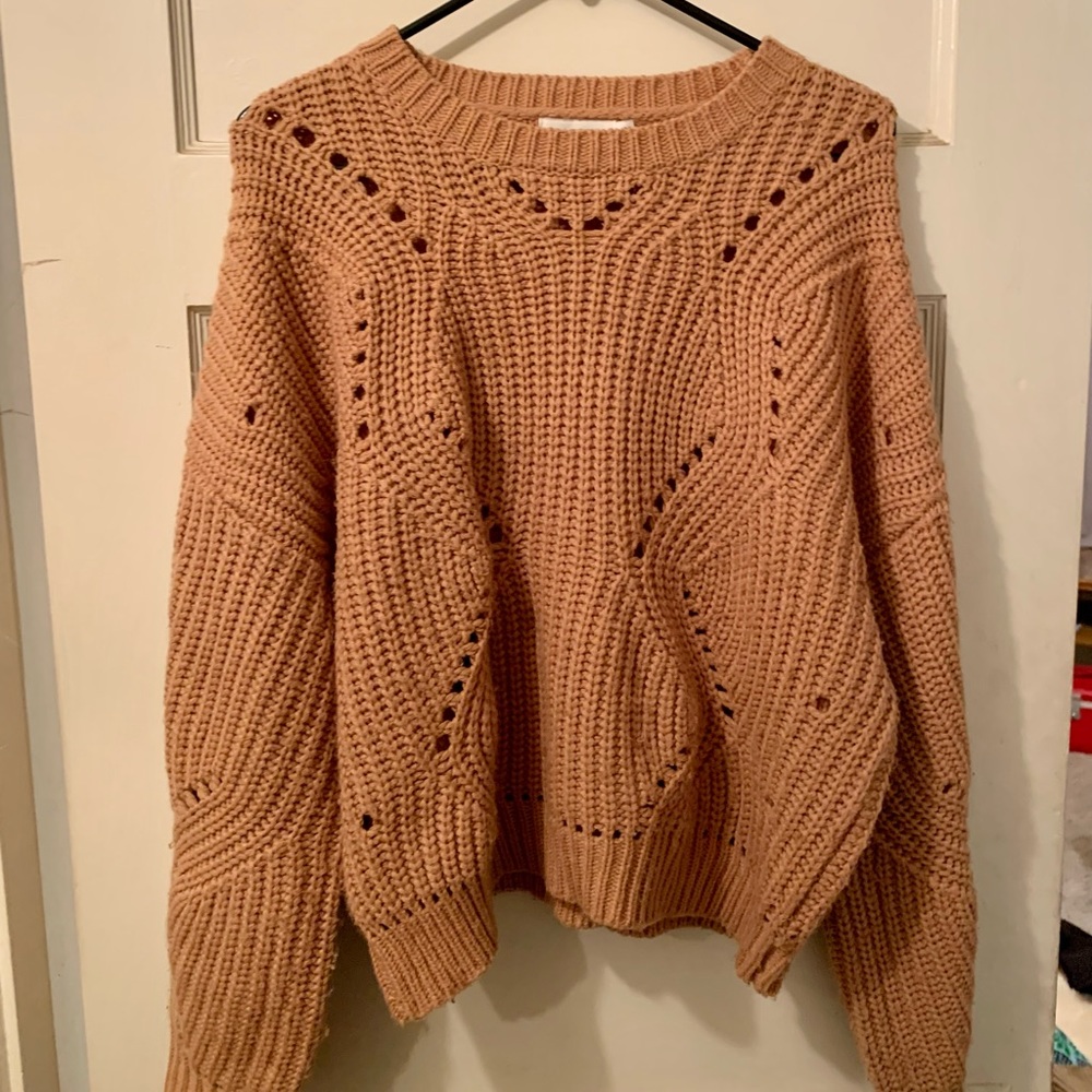 Blush pink Lush sweater
